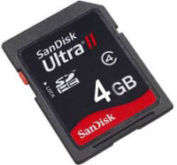 Sandisk microSD Ultra II (SDSDQY-004G-U)